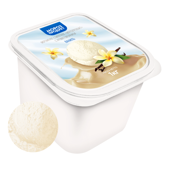 «MOROZPRODUCT» vanilla cream in ditches